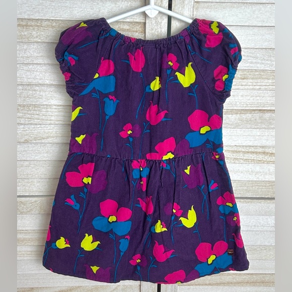 Tea Collection Tulpen Corduroy Short Sleeve Dress. Size 2 - Picture 5 of 7